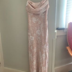 Hello Molly Totally Wild Pink Midi Dress